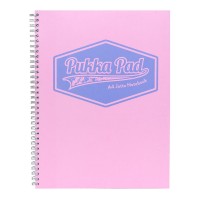 Pukka Pastel Jotta Notebook Pink A4 200 Pages 80gsm